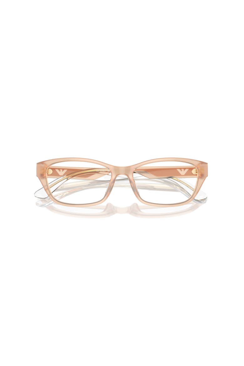 52mm Cat Eye optical glasses, Alternate, color, Beige
