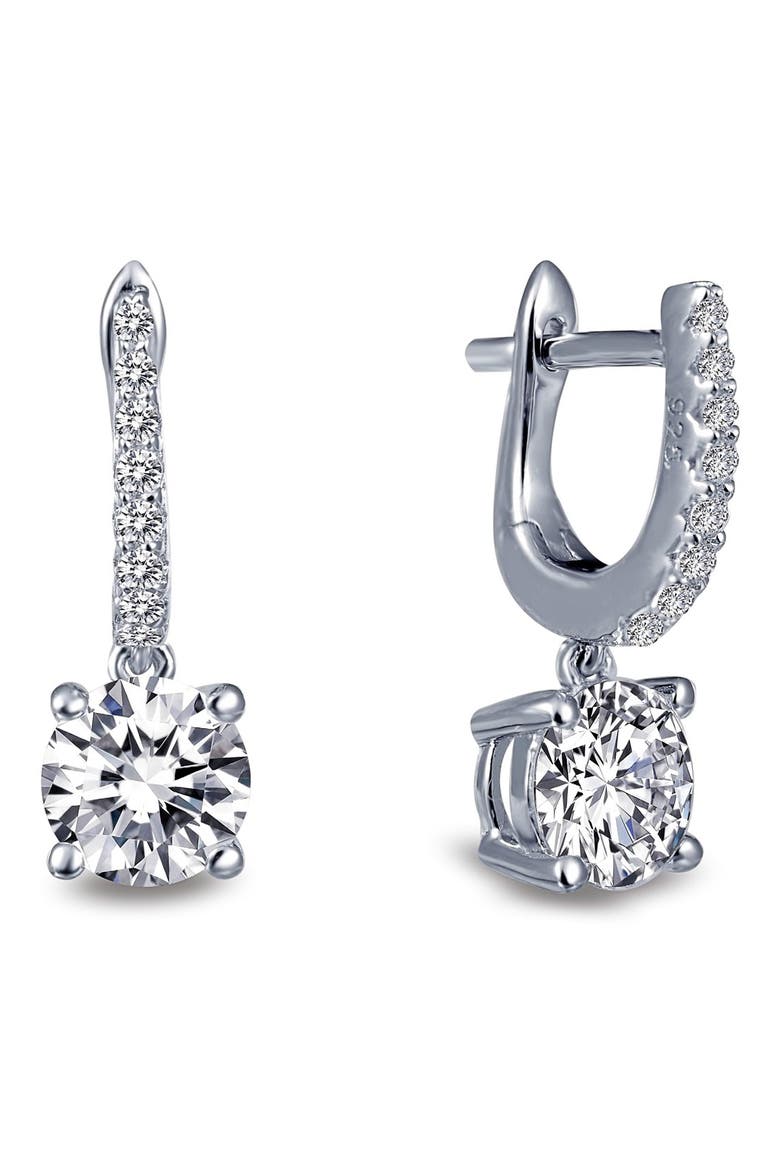 'Lassaire' Drop Earrings, Main, color, SILVER