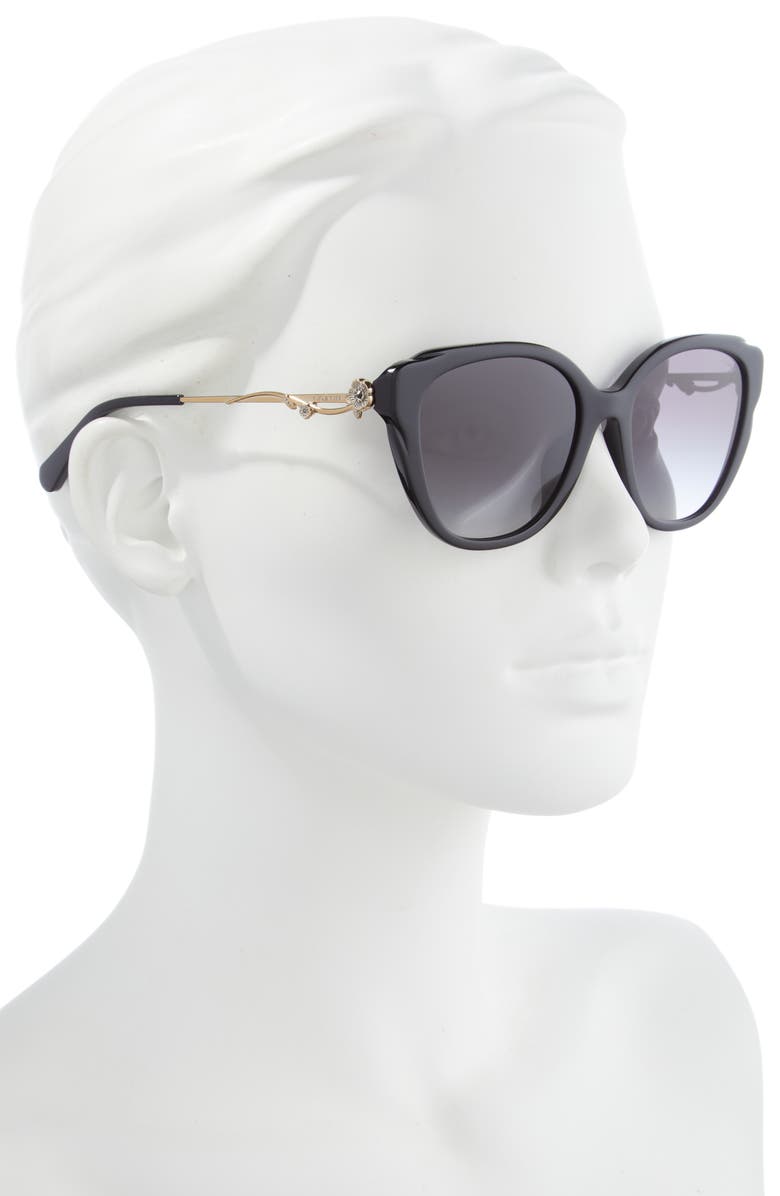 COACH 55mm Cat Eye Sunglasses, Alternate, color, 