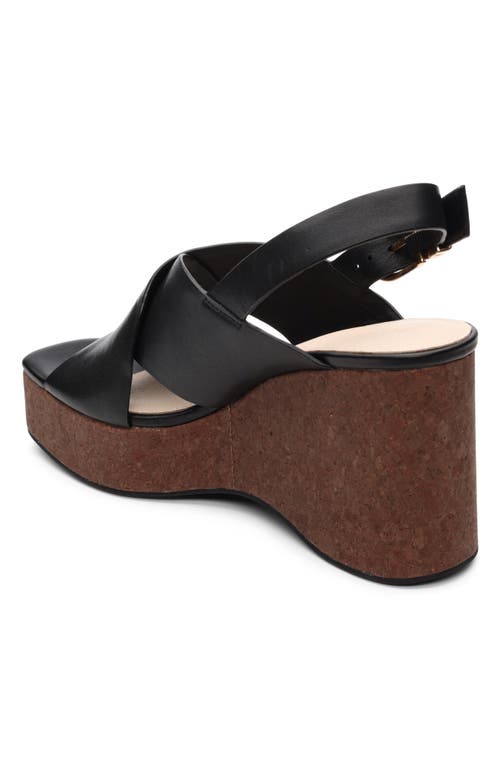 Sanctuary Nouveau Platform Wedge Sandal In Black