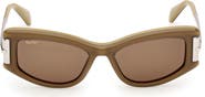Max Mara 52mm Cat Eye Sunglasses