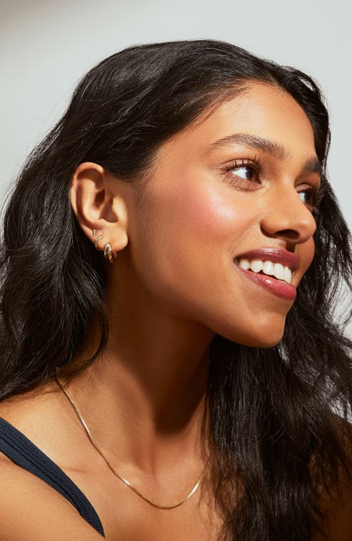 Ana Luisa Scarlett Double Hoop Earrings In Gold