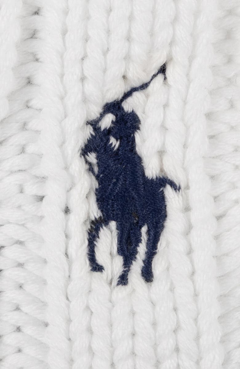 Polo Ralph Lauren Cable Stitch Bucket Hat, Alternate, color, White