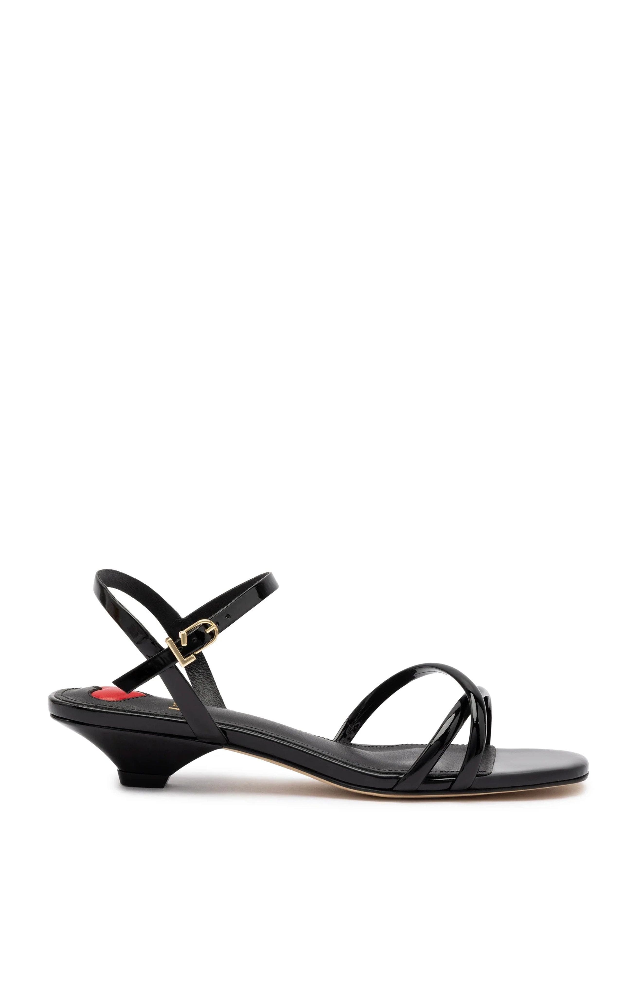 Larroudé Charlotte Sandal, Main, color, Black