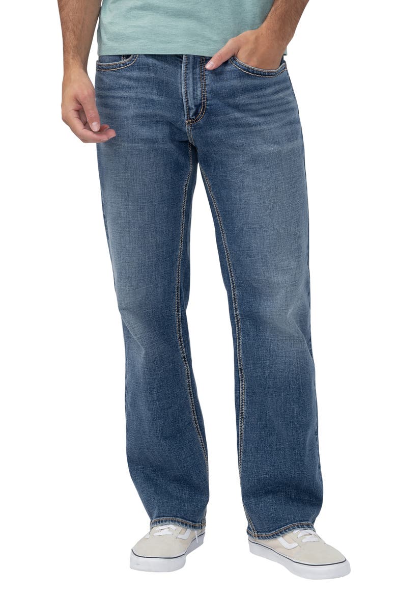 Gordie Relaxed Straight Leg Jeans, Main, color, UNDERGROUND