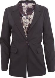 Lords of Harlech Jane Stretch Tencel Tailored Blazer