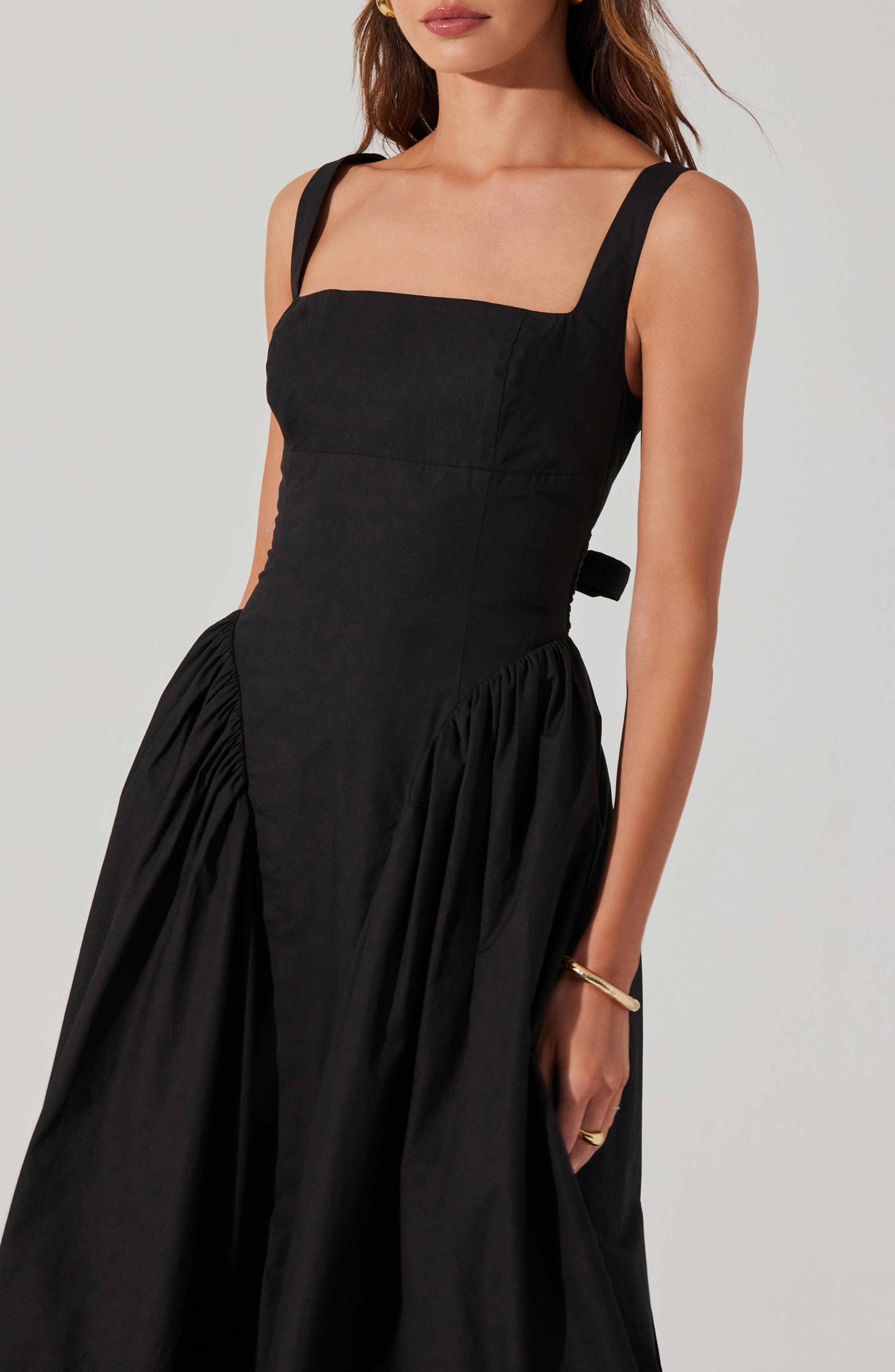 vinya poplin drop waist dress Vinya Poplin Drop Waist Dress