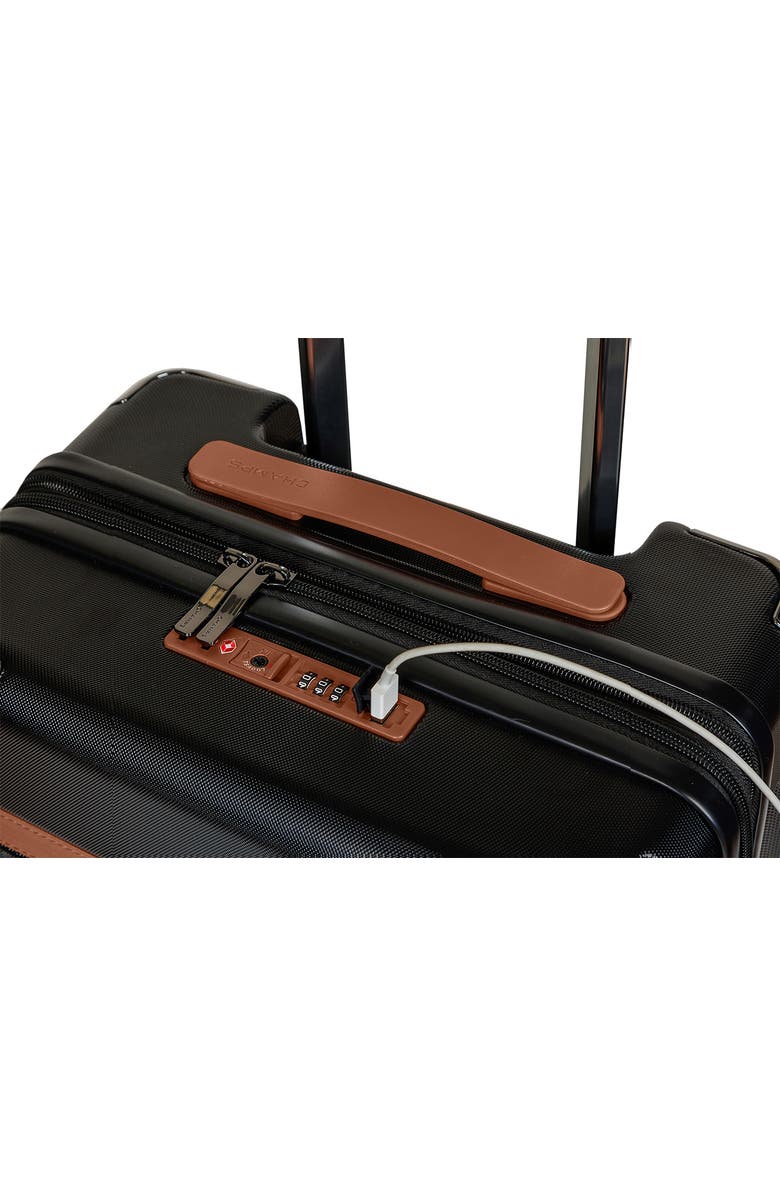 CHAMPS Vintage Air 3-Piece Luggage Set, Alternate, color, Black