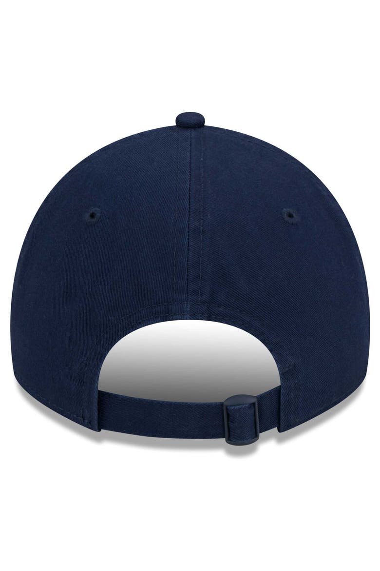 Men's New Era Navy New England Patriots Color Pack 9TWENTY Adjustable Hat, Alternate, color, Navy