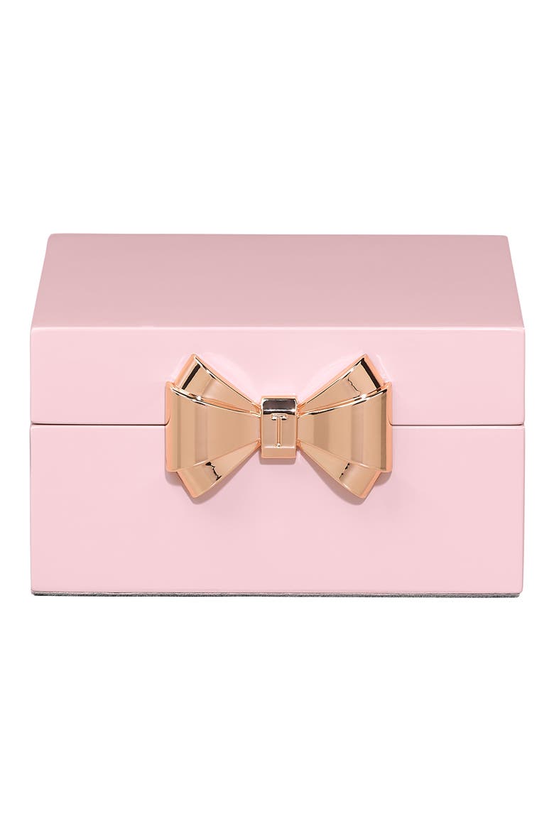 Square Jewelry Box, Main, color, PINK