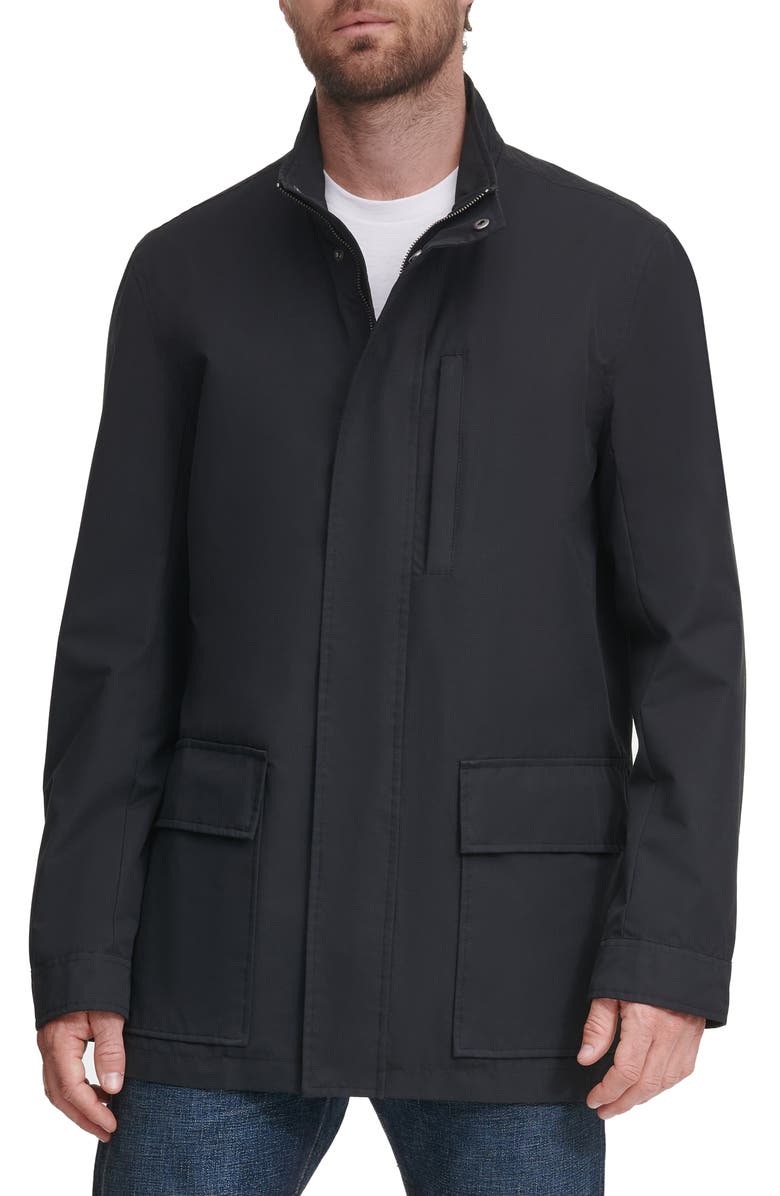Cole Haan Field Rain Jacket, Main, color, 