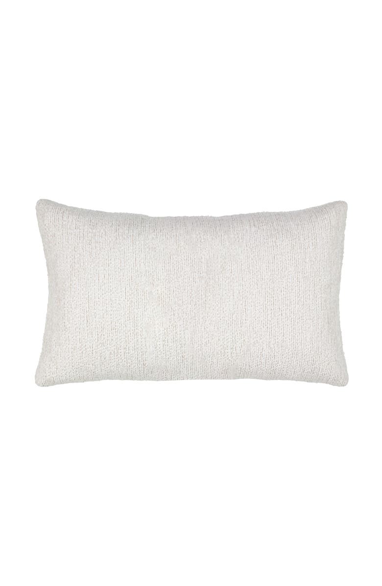 Elaine Smith Distinct Oyster Hand Macrame
Chenille Indoor
Outdoor Woven Accent Pillow, Alternate, color, Oyster