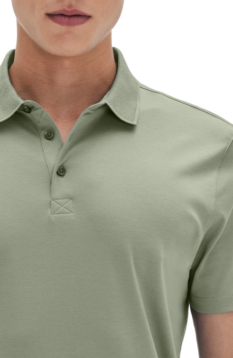 Robert Barakett Men's Georgia Pima Cotton Polo, Alternate, color, Dusty Vine