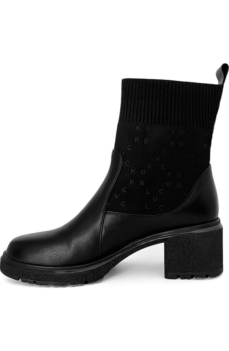 Blvck Monogram Ankle Boots, Alternate, color, Black