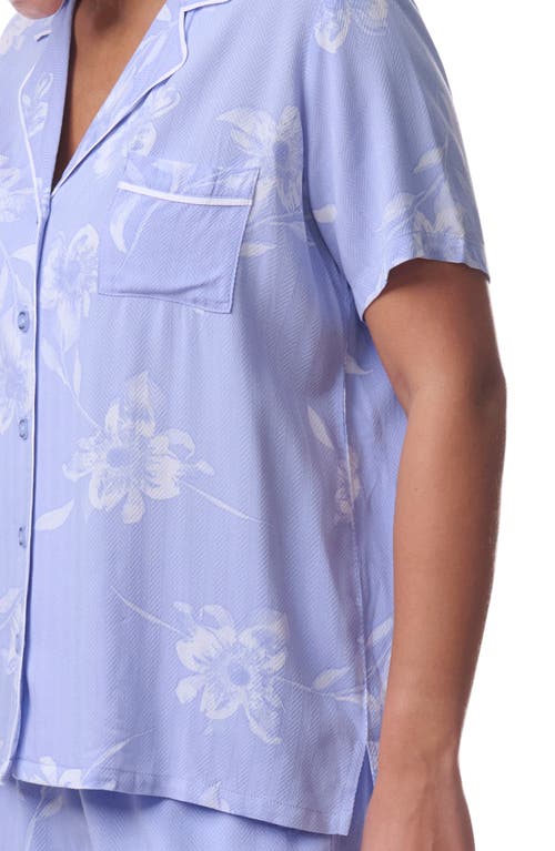 Splendid Print Short Pajamas In Down The Aisle Flower