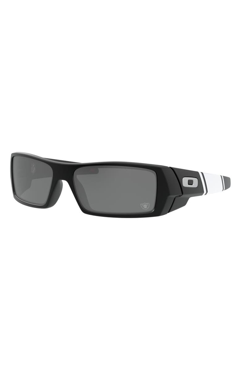 Oakley Las Vegas Raven Gascan 60mm Rectangle Sunglasses, Alternate, color,