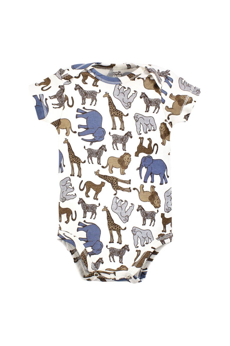 Organic Cotton Infant One-Pieces, Alternate, color, Classic Safari