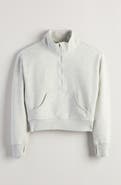 Zella Girl Kids' Cloud Fleece Half Zip Sweatshirt