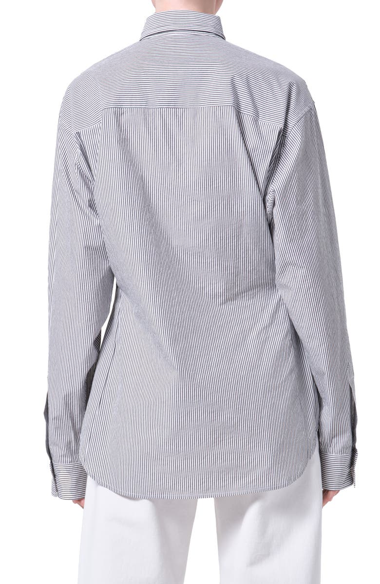 AGOLDE Cinch Stripe Button-Up Shirt, Alternate, color, Windley Stripe