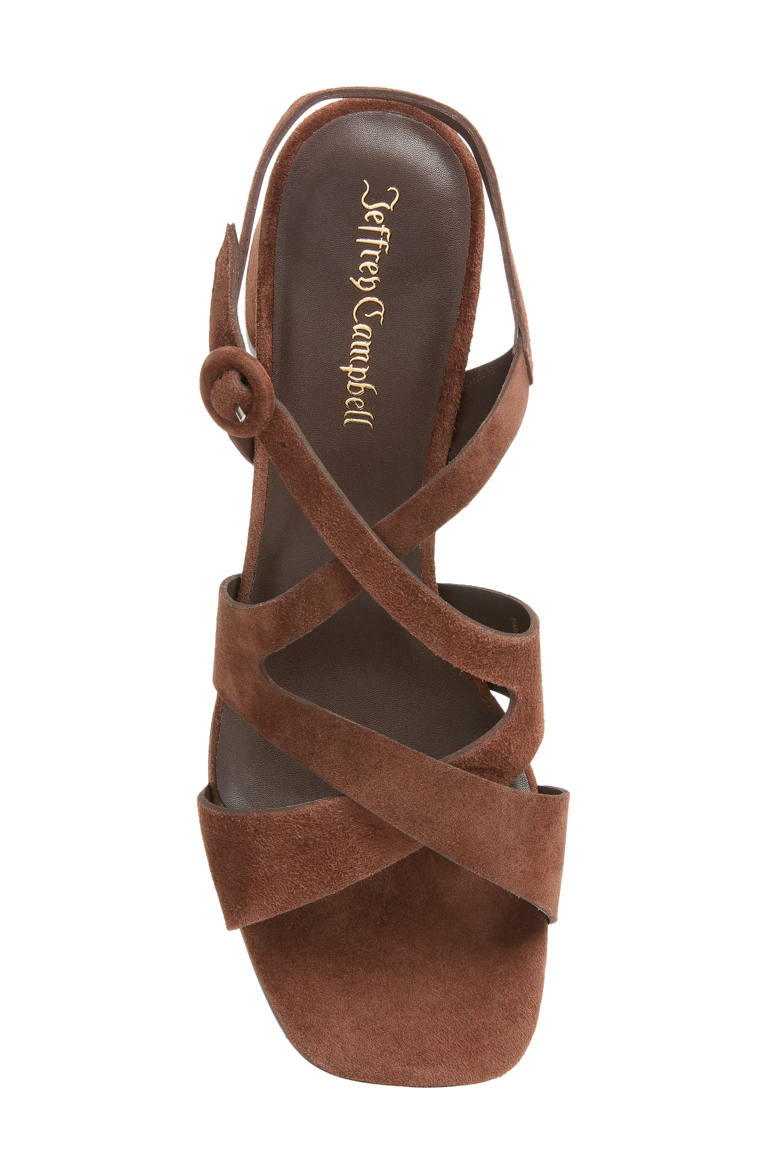 Rayet Strappy Block Heel Sandal, Alternate, color, BROWN SUEDE
