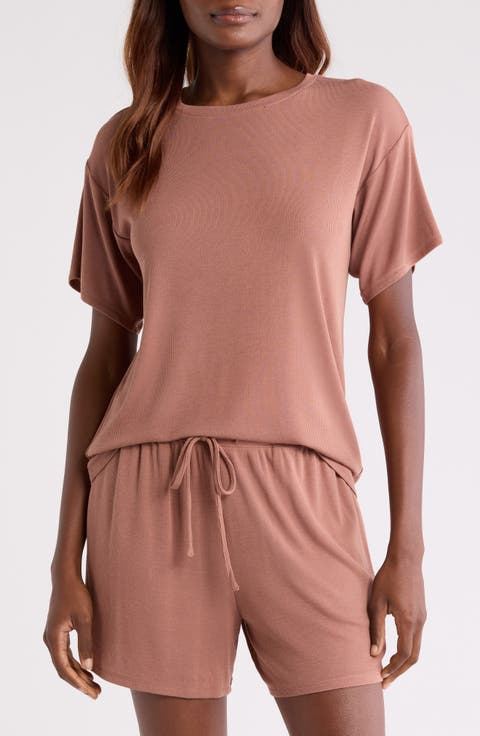 Moonlight Eco Easy Rib Short Pajamas