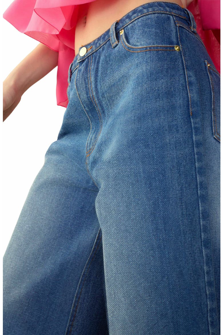 Tommy Denim Capri, Alternate, color, Denim