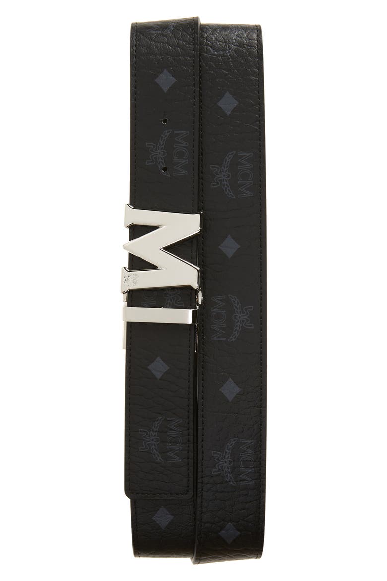 Claus Reversible Belt, Main, color, BLACK