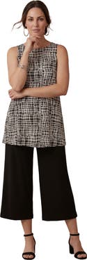 Jessica London Stretch Knit Tunic Tank