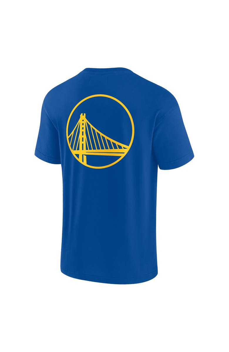 Fanatics Signature Unisex Fanatics Signature Royal Golden State Warriors Elements Super Soft Short Sleeve T-Shirt, Alternate, color, Royal