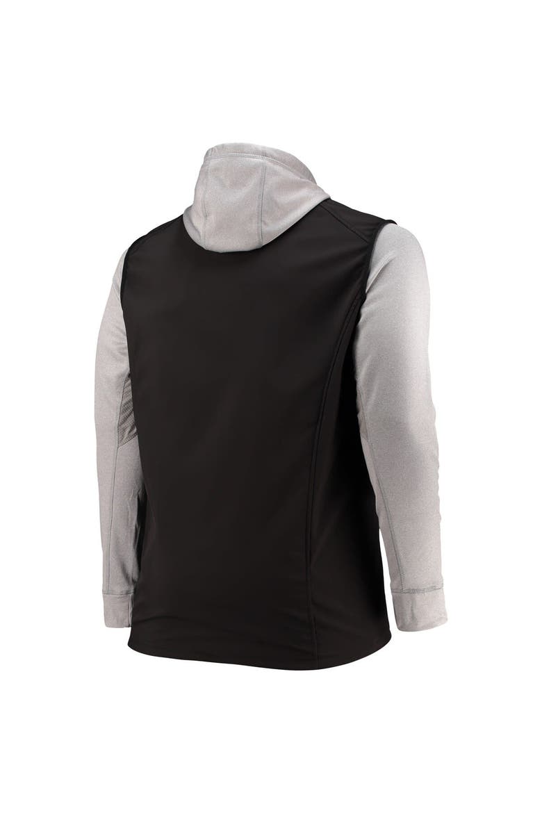 Men's Dunbrooke Black/Gray Tampa Bay Buccaneers Big & Tall Alpha Full-Zip Hoodie Jacket, Alternate, color, Black