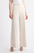 KOBI HALPERIN Flat Front Wide Leg Pants