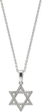 Anzie Dew Drop Star of David Pendant