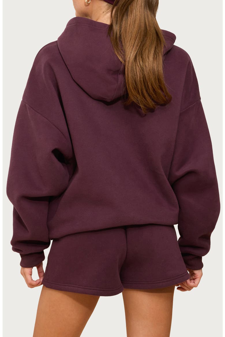 Logo Hoodie, Alternate, color, PLUM
