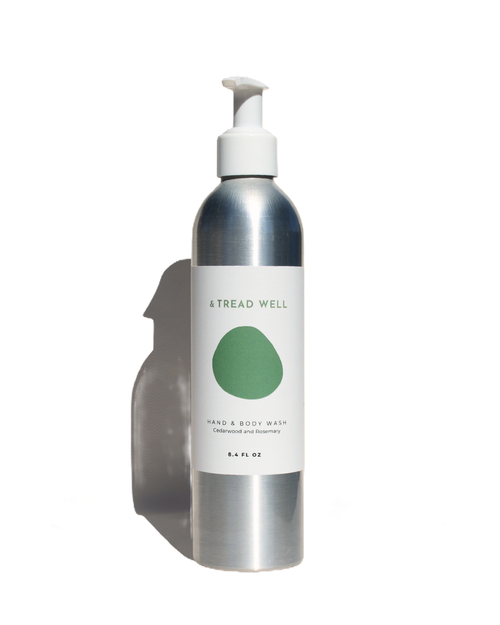 & Tread Well Hand & Body Wash In Transparent