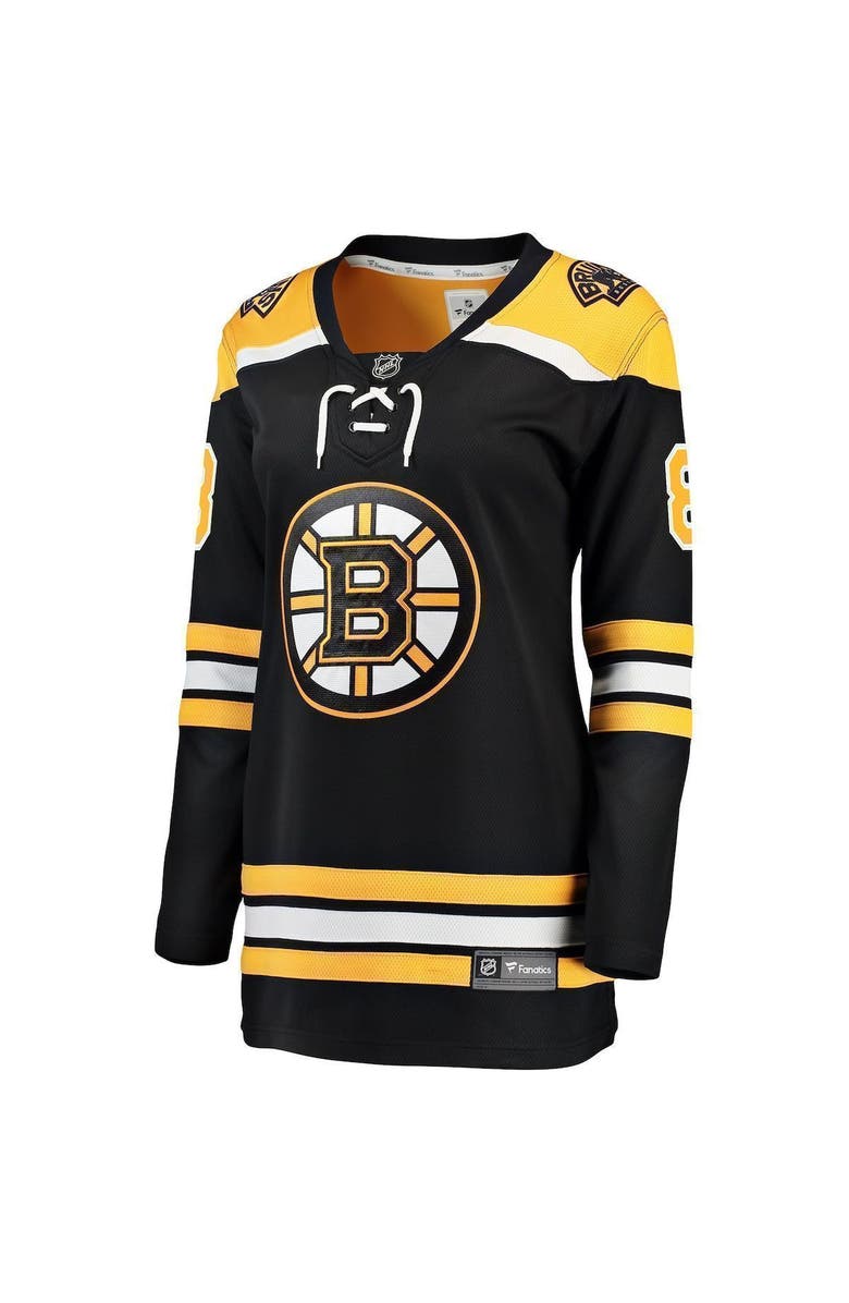 FANATICS Women's Fanatics Branded David Pastrnak Black Boston Bruins Home Premier Breakaway Player Jersey, Alternate, color,