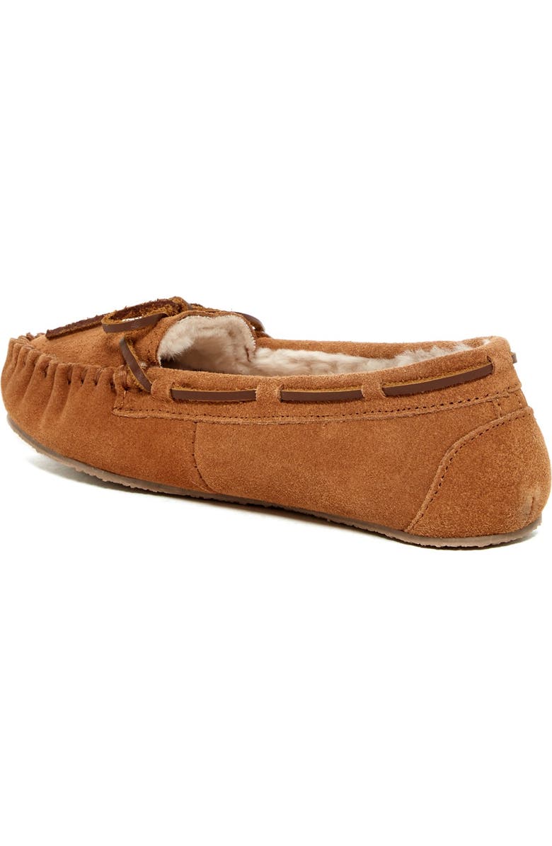 Minnetonka Junior Trapper Faux Fur Lined Moccasin Slipper | Nordstromrack