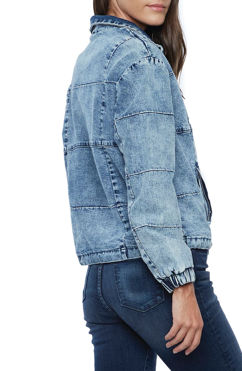 Wash Lab Denim Wash Lab Quilted Denim Jacket, Alternate, color, 