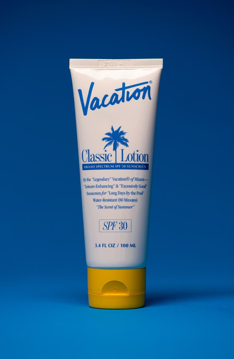 Vacation Classic Lotion Broad Spectrum SPF 30 Sunscreen, Alternate, color, 