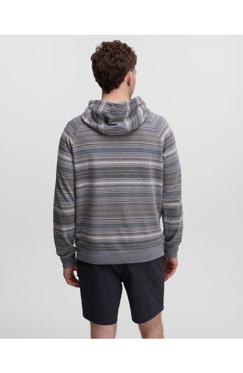 tentree Woodrow Hoodie, Alternate, color, Meteorite Black Multi Stripe