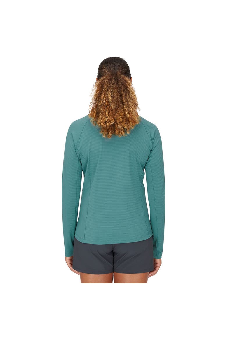 Sonic Long-Sleeve Zip T-Shirt - Women's, Alternate, color, Eucalyptus