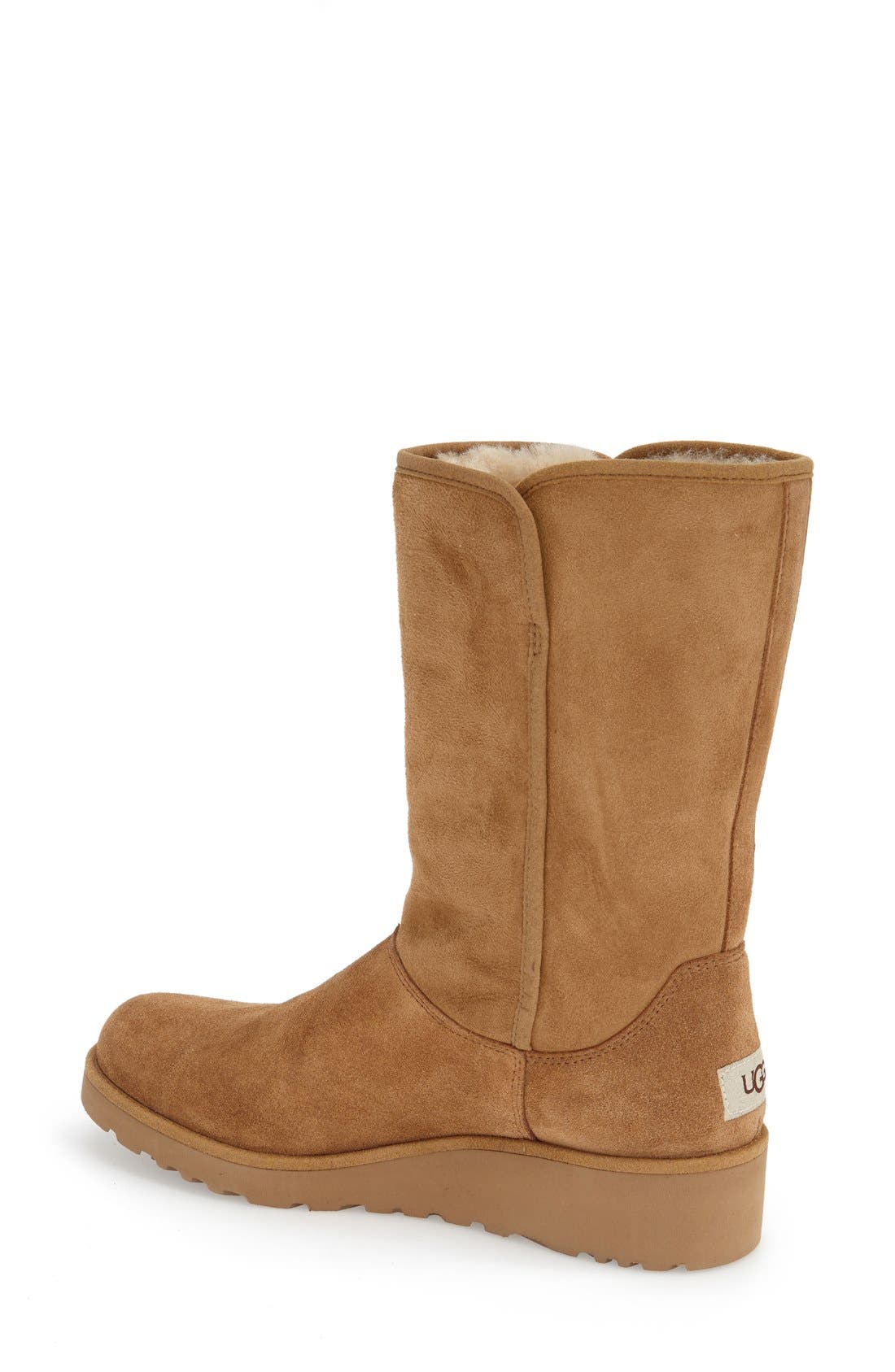 UGG<sup>®</sup> Amie - Classic Slim<sup>™</sup> Water Resistant Short Boot, Alternate, color, 
