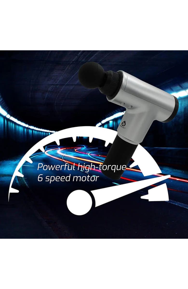 PURSONIC Cordless
Rechargeable Professional Massage Gun, Alternate, color, Black