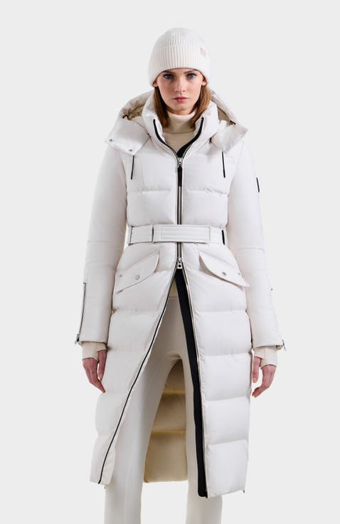 Cali Heritage Quilted Maxi Down Puffer
