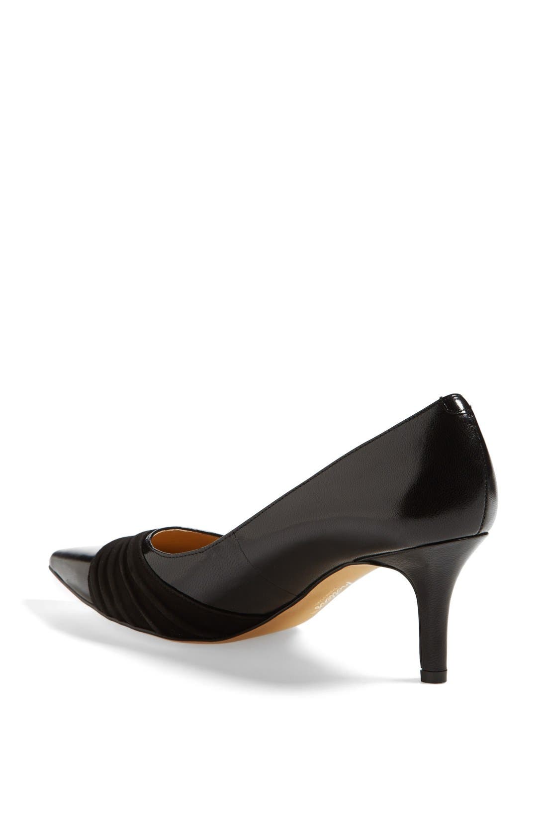 'Alexandra' Pump, Alternate, color, BLACK