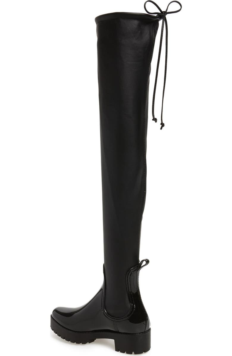 Jeffrey Campbell Cloudy Over the Knee Rain Boot, Alternate, color,
