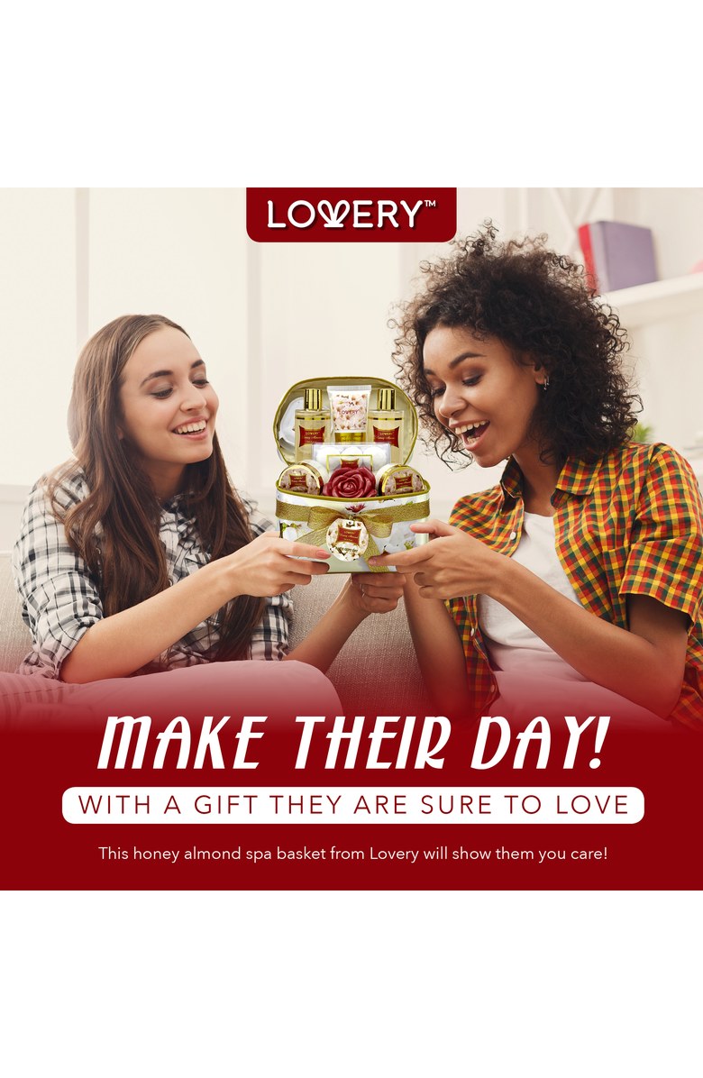 Lovery Honey Almond Home Spa Set, Alternate, color, NO COLOR