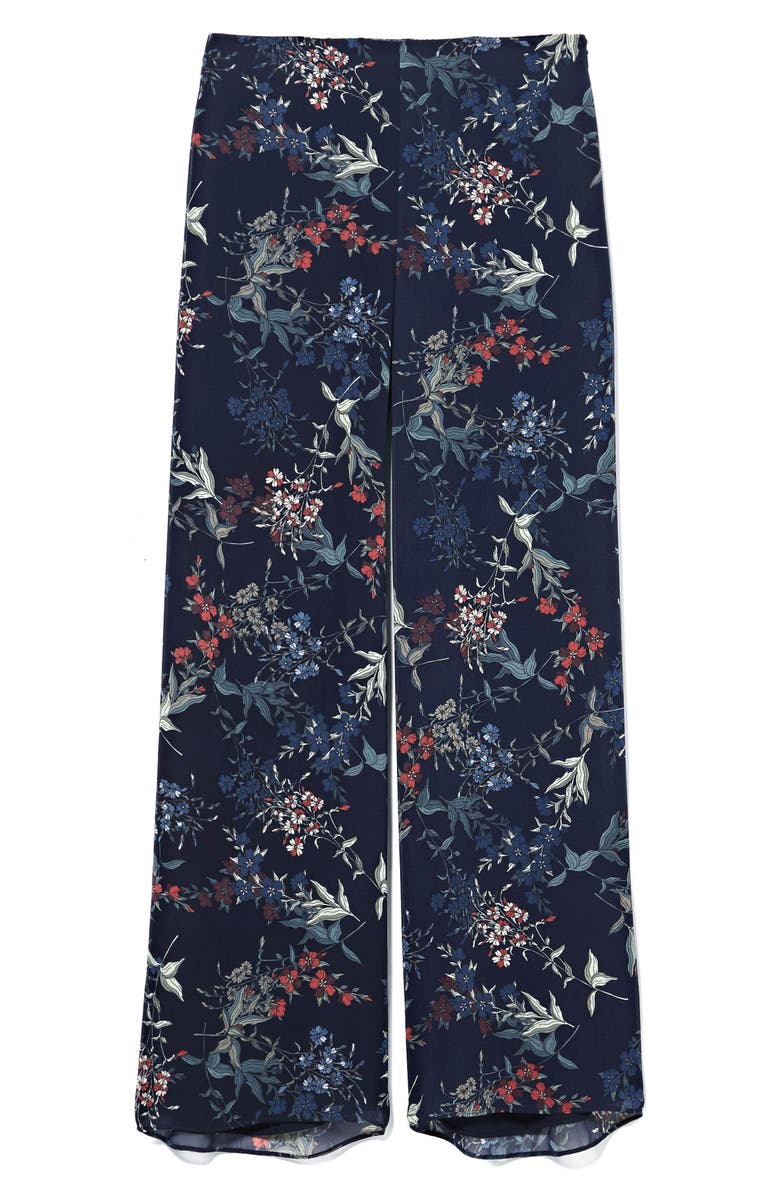 Vince Camuto Garden Heirloom Floral Wide-Leg Pants, Alternate, color,