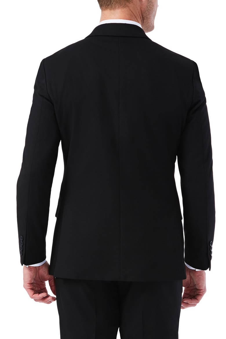 J.M. Haggar Premium Slim Fit Suit Jacket, Alternate, color, BLACK