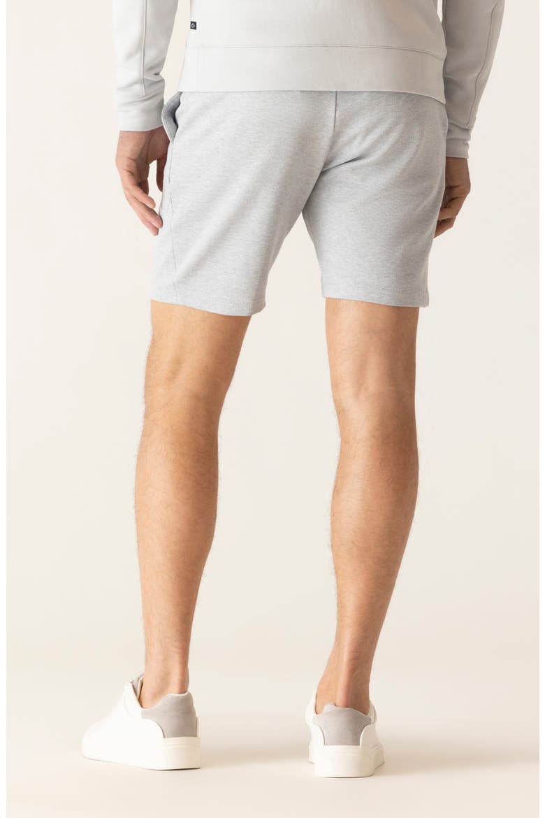 Galaxy 8.5-Inch Bermuda Flat Front Stretch Twill Shorts, Alternate, color, LIGHT GREY HEATHER