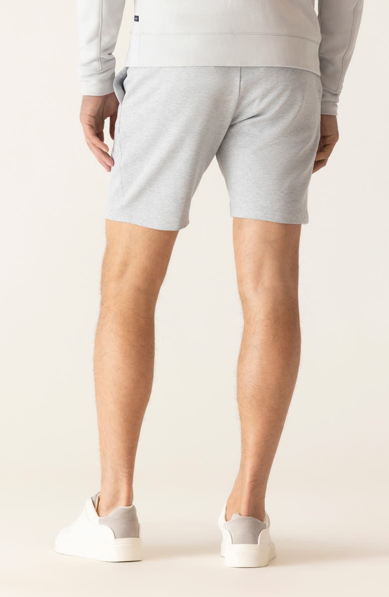 DEKE Galaxy 8.5-Inch Bermuda Flat Front Stretch Twill Shorts, Alternate, color, Light Grey Heather